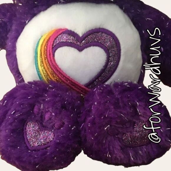 35th Anniversary Rainbow Care Bear Plush - Picture 4 of 12